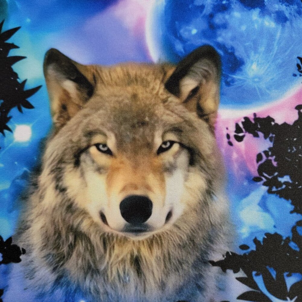 Wolf Moon Computer Mouse Pad - Picture 4 of 5